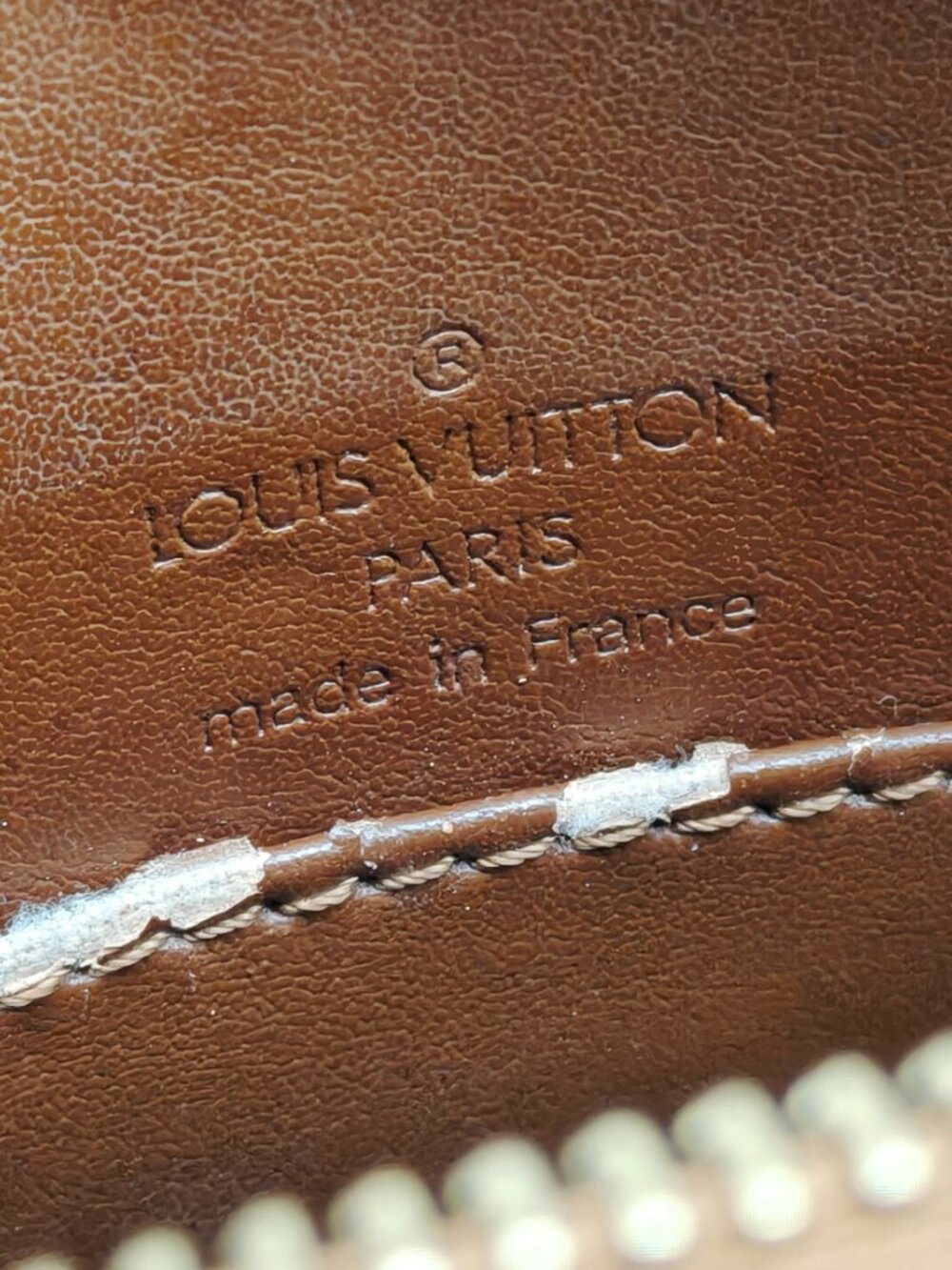 Louis Vuitton Vernis Christie MM Bronze Crossbody Shoulder Bag Patent Leather - Picture 15 of 15